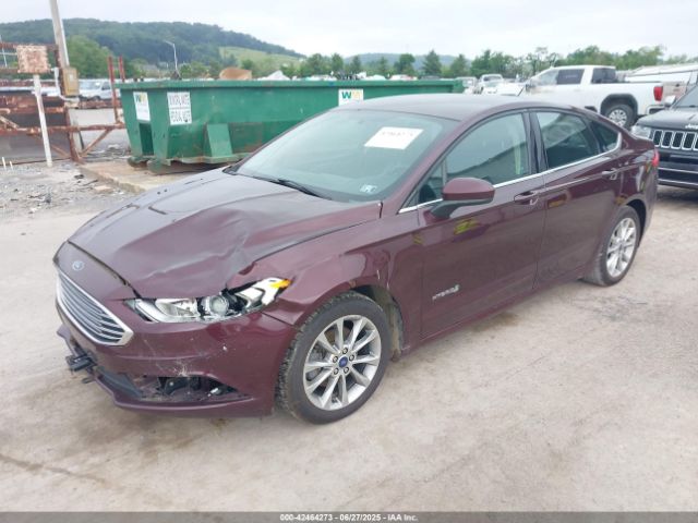 2017 FORD FUSION HYBRID 3FA6P0LU2HR256436 Photo 1