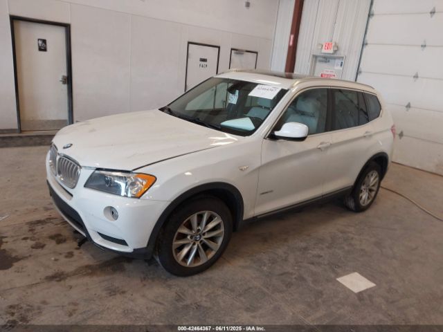 2013 BMW X3 5UXWX9C51D0A22257 Photo 1
