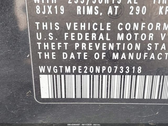 2022 VOLKSWAGEN ID.4 WVGTMPE20NP073318 Photo 8