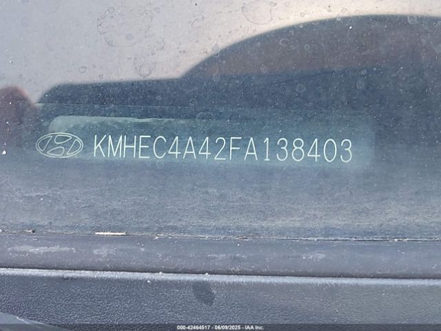 KMHEC4A42FA138403 Hyundai SONATA HYBRID