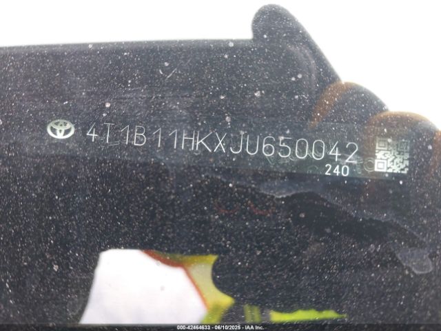 4T1B11HKXJU650042 Toyota a25a-fks