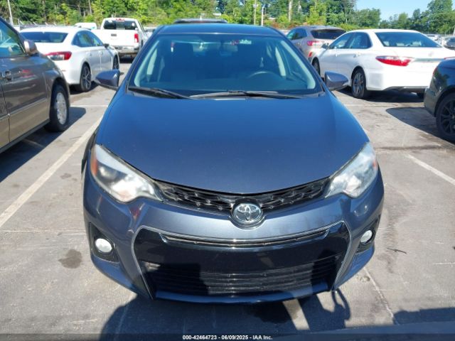 2T1BURHEXGC516299 Toyota Corolla S