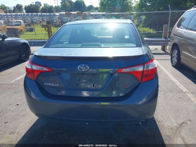 2T1BURHEXGC516299 Toyota Corolla S