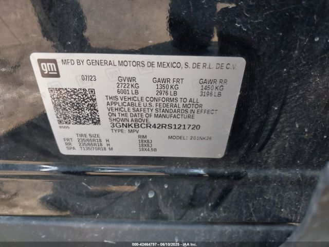 2024 CHEVROLET BLAZER 3GNKBCR42RS121720 Photo 8