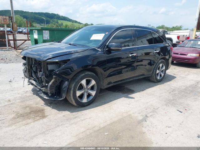 2014 ACURA MDX 5FRYD4H24EB026774 Photo 1