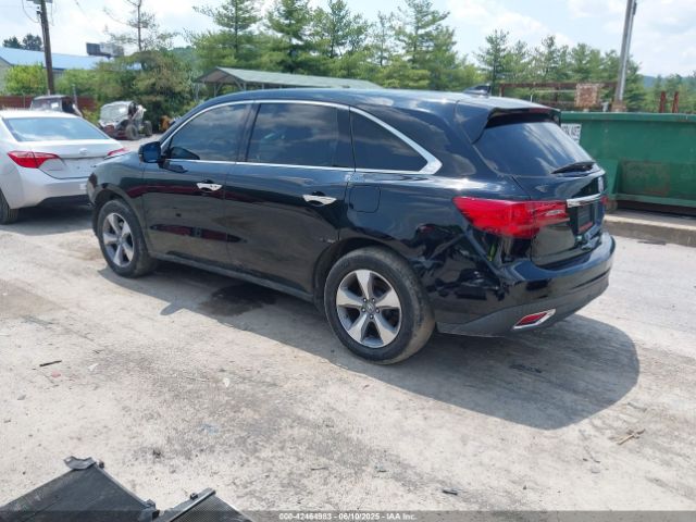 2014 ACURA MDX 5FRYD4H24EB026774 Photo 2
