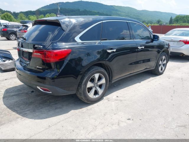 2014 ACURA MDX 5FRYD4H24EB026774 Photo 3