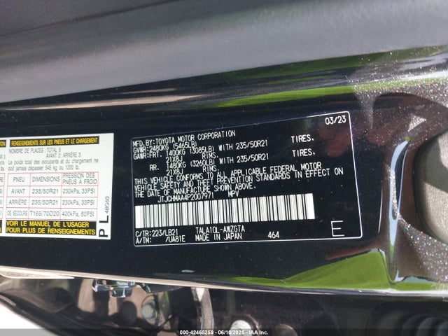 JTJCHMAA4P2007971 Lexus t24a-fts