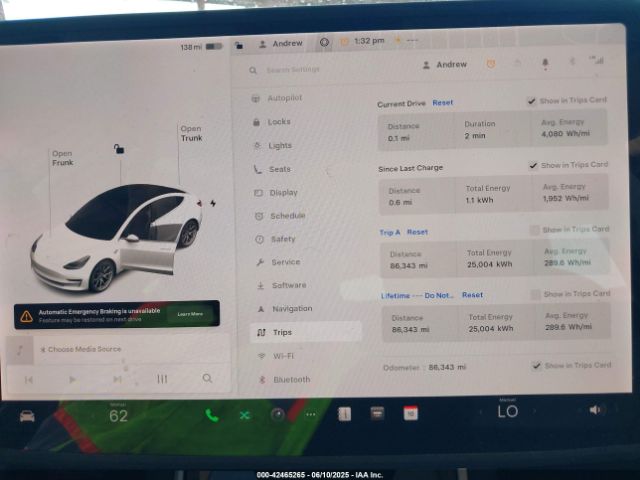 2019 TESLA MODEL 3 5YJ3E1EB9KF511161 Photo 6