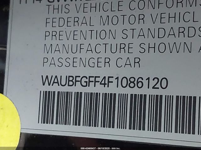 2015 AUDI S3 WAUBFGFF4F1086120 Photo 8