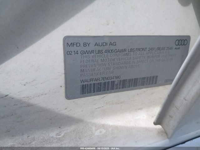 2014 AUDI A4 WAUFFAFL7EN034380 Photo 8