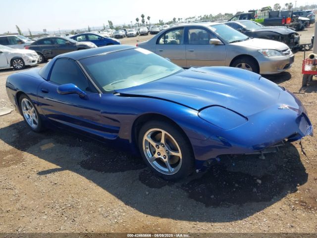 2004 CHEVROLET CORVETTE 1G1YY22G445103330