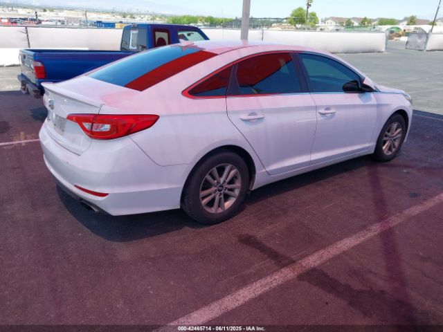 5NPE24AF1FH185293 Hyundai SONATA SE