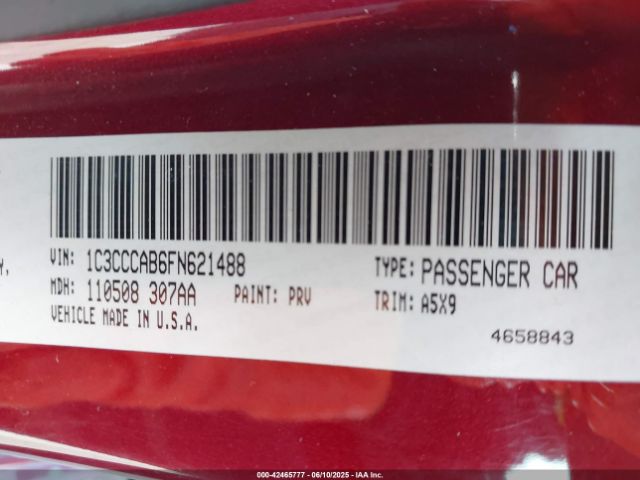 2015 CHRYSLER 200 1C3CCCAB6FN621488 Photo 8