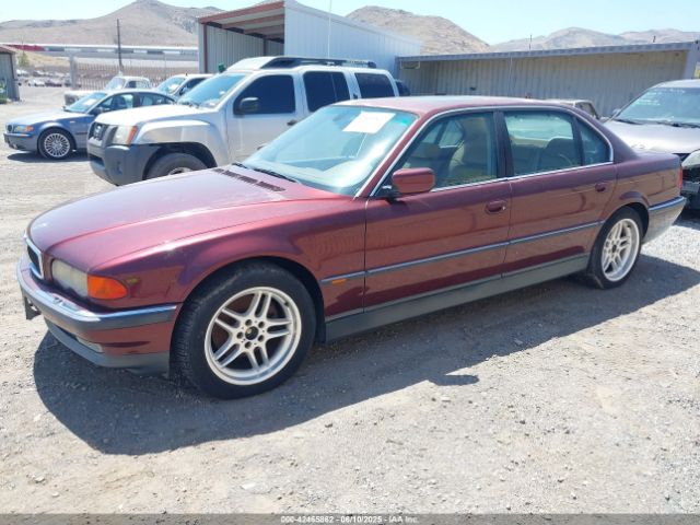 2000 BMW 740IL WBAGH8349YDP07409 Photo 1