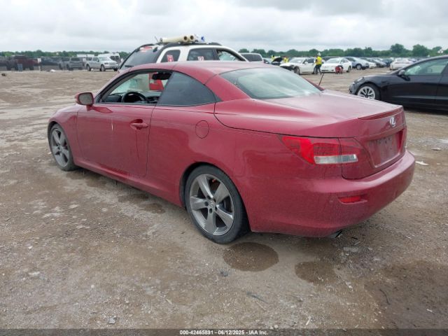 2011 LEXUS IS 250C JTHFF2C26B2514815 Photo 2