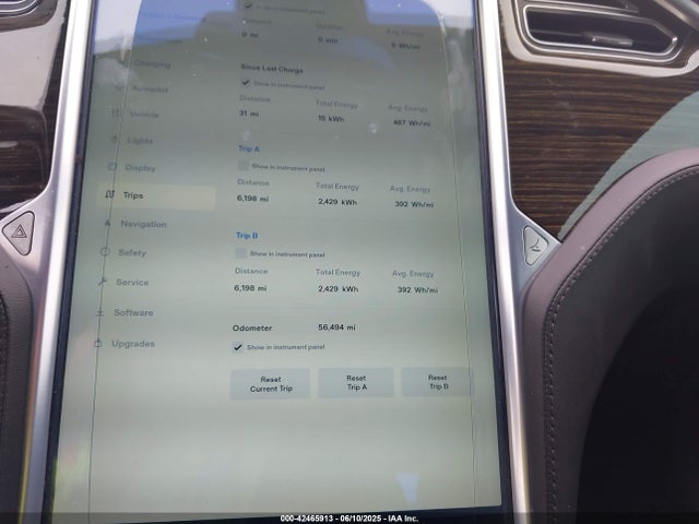 2014 TESLA MODEL S 5YJSA1H24EFP63519 Photo 6