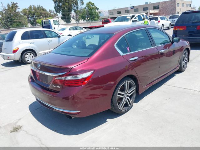 1HGCR2F52GA128487 Honda Accord Sport