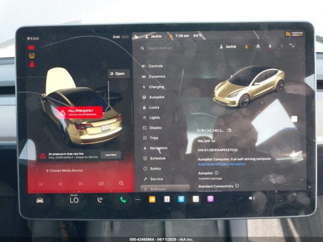5YJ3E1EA4PF427022 Tesla MODEL 3