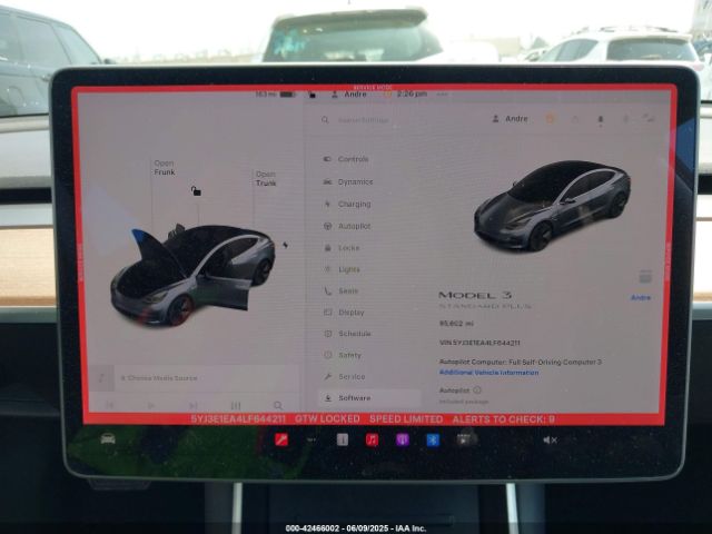 2020 TESLA MODEL 3 5YJ3E1EA4LF644211 Photo 6
