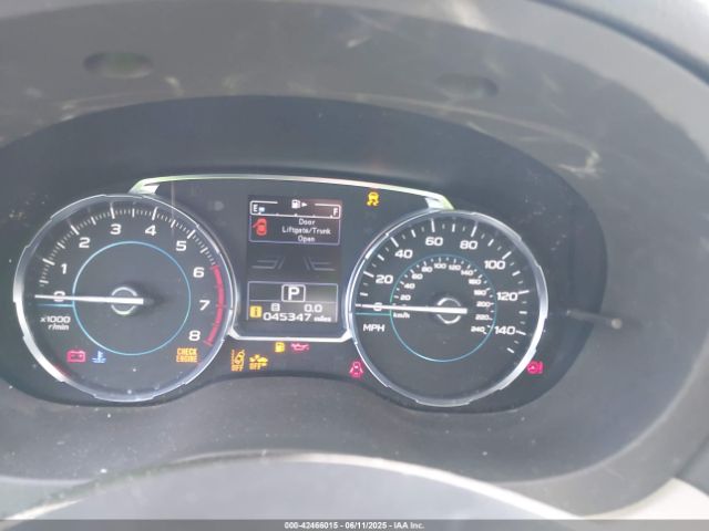 JF2SJAGC1JH463121 Subaru naturally aspirated u5