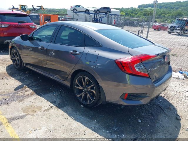 2019 HONDA CIVIC 2HGFC2F8XKH554639 Photo 2