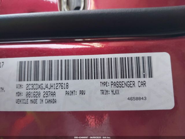 2018 DODGE CHARGER 2C3CDXGJ4JH127618 Photo 8
