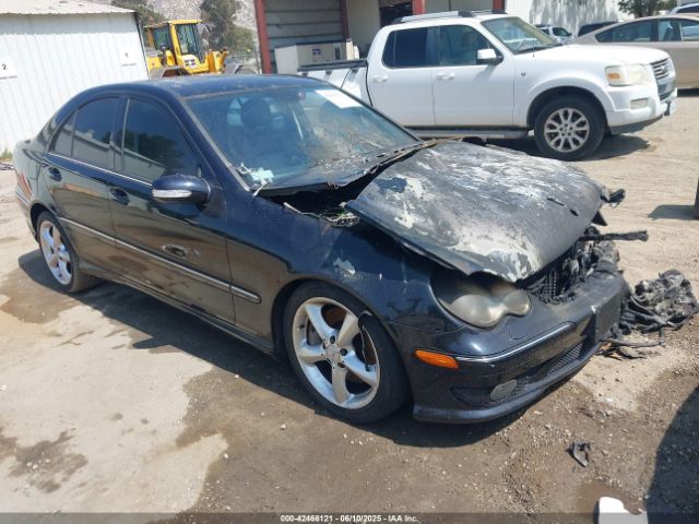 2005 MERCEDES-BENZ C 230 WDBRF40J55F627804