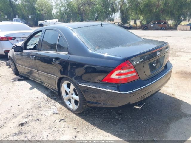 2005 MERCEDES-BENZ C 230 WDBRF40J55F627804 Photo 2