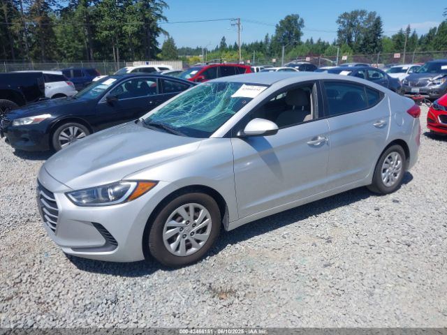 2018 HYUNDAI ELANTRA 5NPD74LF5JH362740 Photo 1