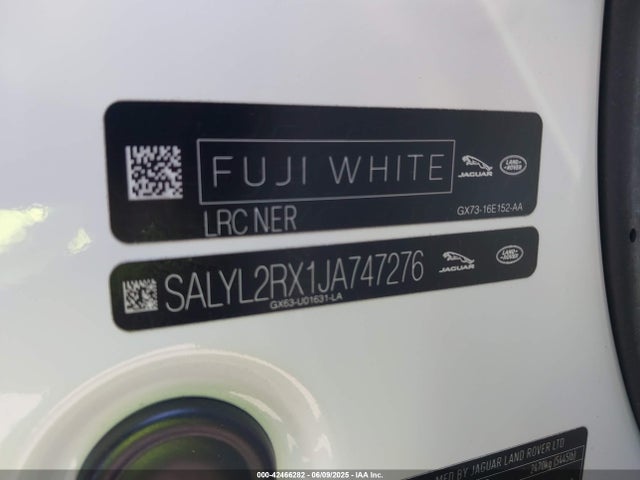 Land Rover aj20p 2018 SALYL2RX1JA747276 Image 9