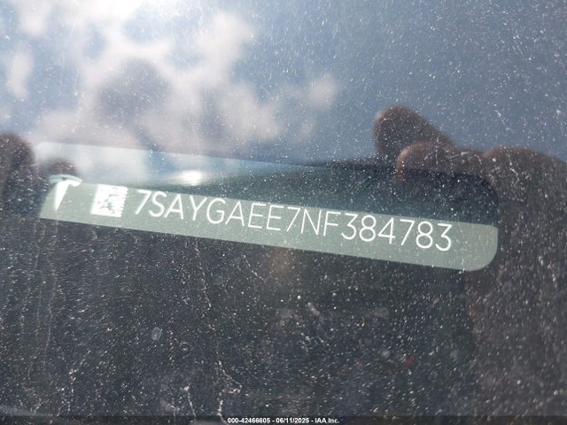 2022 TESLA MODEL Y 7SAYGAEE7NF384783 Photo 8