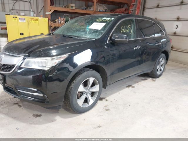 2016 ACURA MDX 5FRYD4H26GB047855 Photo 1