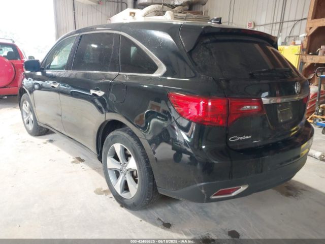 2016 ACURA MDX 5FRYD4H26GB047855 Photo 2