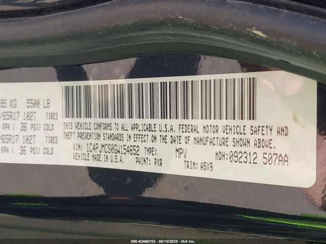 1C4PJMCS0GW154652 Jeep Cherokee Latitude