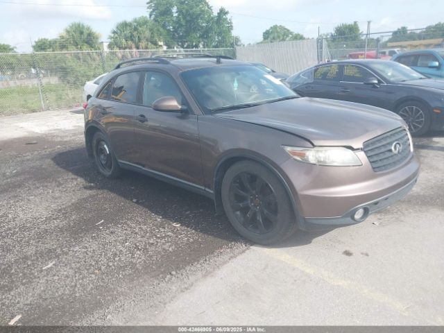 Aukcja sprzedaży 2003 Infiniti Fx35, vin: JNRAS08WX3X202038, numer aukcji: 42466905