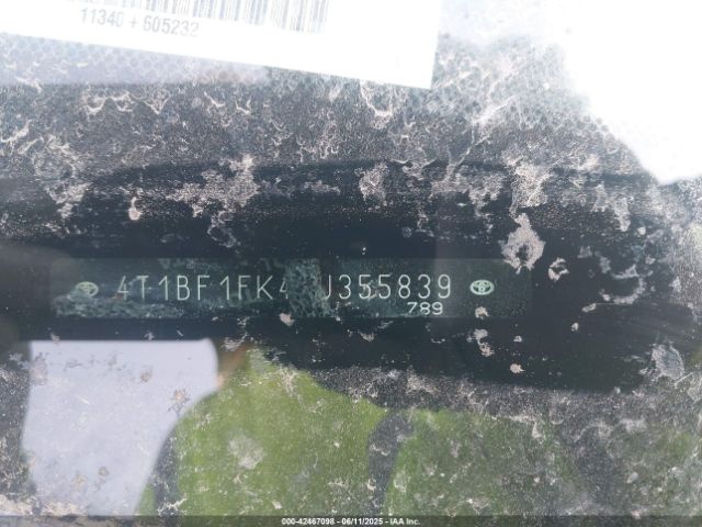 2017 TOYOTA CAMRY 4T1BF1FK4HU355839 Photo 8