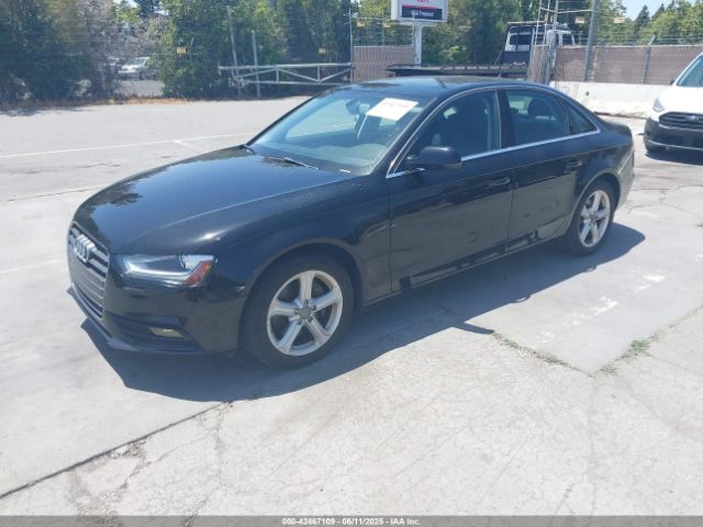 2013 AUDI A4 WAUBFAFL5DN021494 Photo 1