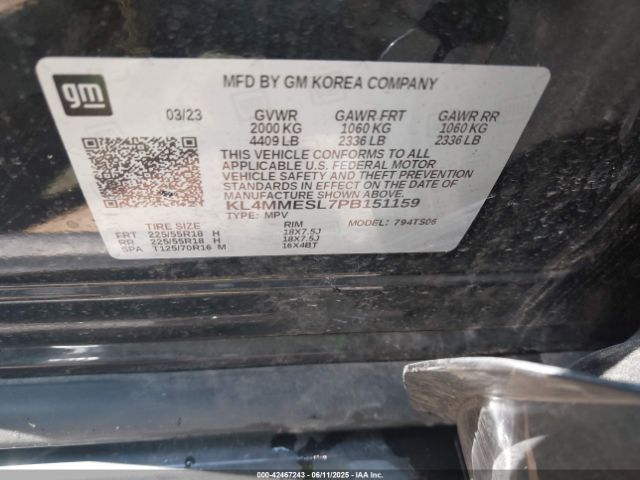 2023 BUICK ENCORE GX KL4MMESL7PB151159 Photo 8
