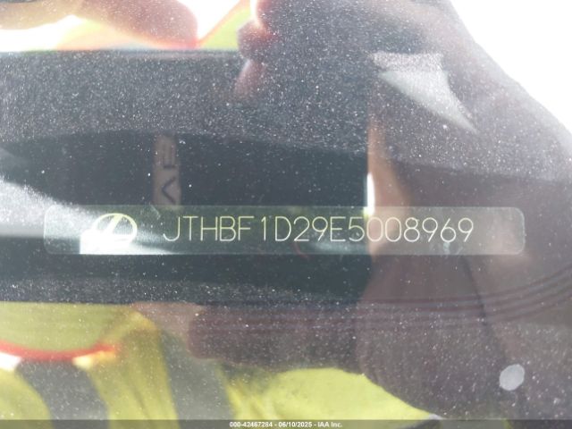 2014 LEXUS IS 250 JTHBF1D29E5008969 Photo 8