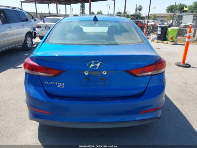 KMHD74LF6HU085902 Hyundai ELANTRA SE