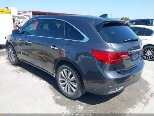 2016 ACURA MDX 5FRYD3H49GB013811 Photo 2