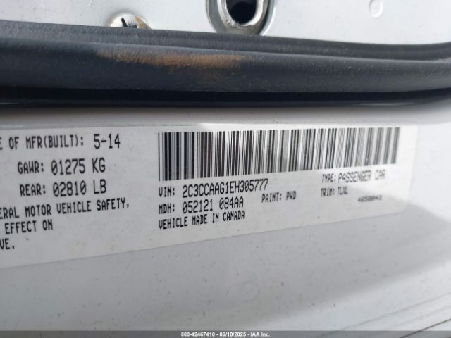 2014 CHRYSLER 300 2C3CCAAG1EH305777 Photo 8
