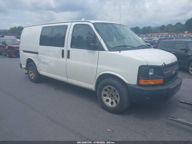 2013 CHEVROLET EXPRESS 1500 1GCSGAFX6D1171852