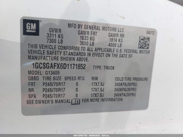 2013 CHEVROLET EXPRESS 1500 1GCSGAFX6D1171852 Photo 8