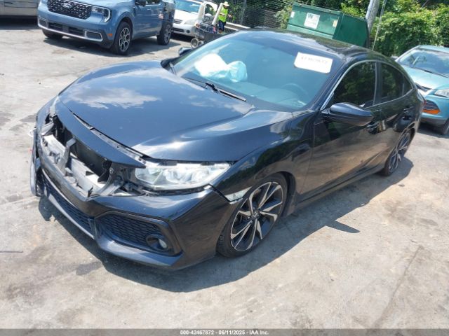 2018 HONDA CIVIC 2HGFC1E56JH705928 Photo 1