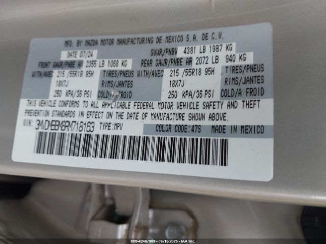 2024 MAZDA CX-30 3MVDMBBM8RM718163 Photo 8