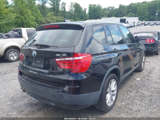 2014 BMW X3 5UXWX9C54E0D40939 Photo 3