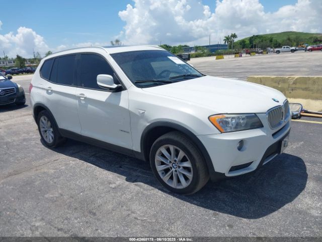 2013 BMW X3 5UXWX9C54D0A20907