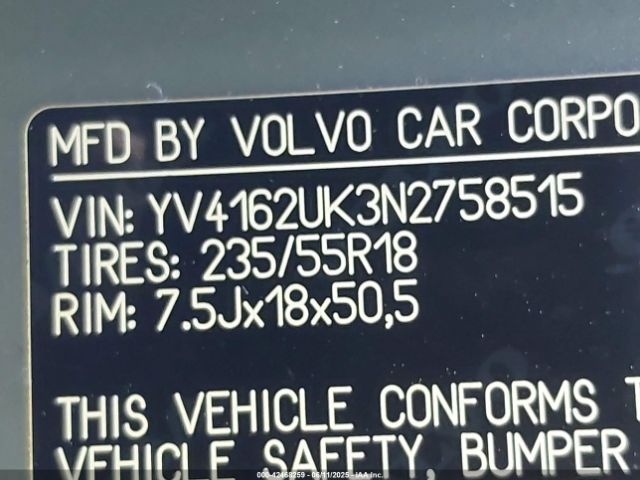 2022 VOLVO XC40 YV4162UK3N2758515 Photo 8